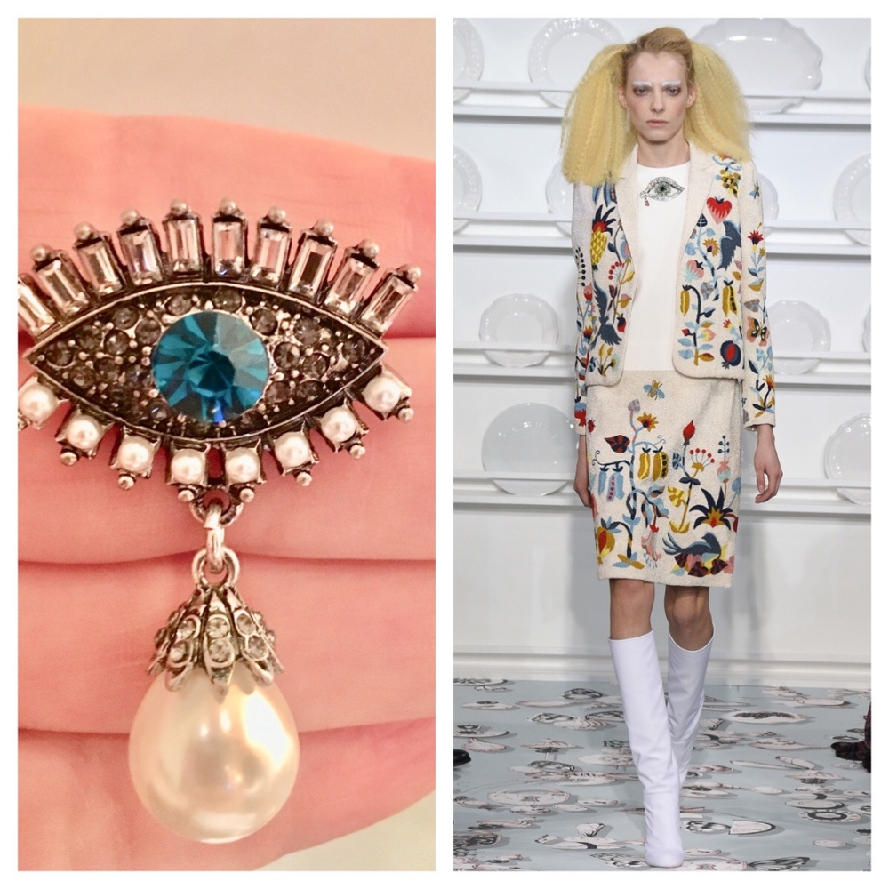COPY - COPY - Evil eye brooch